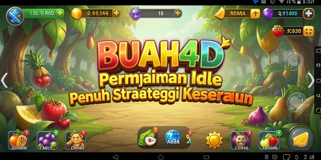 Tangkapan layar gameplay BUAH4D yang menunjukkan keseruan permainan Idle.