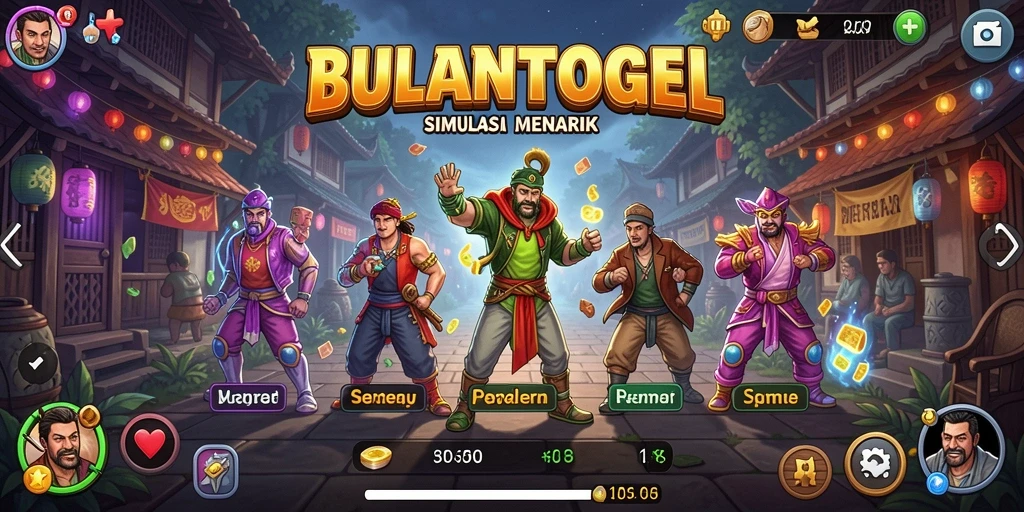 Tampilan gameplay BULANTOGEL menunjukkan strategi yang mendebarkan.