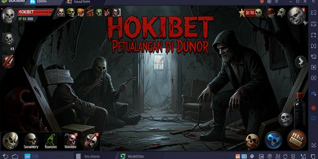 Menampilkan gameplay menakutkan di dunia HOKIBET.