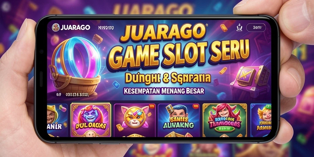 Tampilan gameplay JUARAGO dengan efek visual yang memikat.