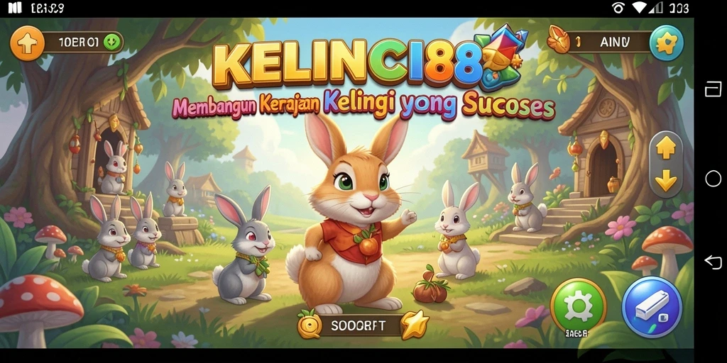 Tampilan gameplay KELINCI88 yang seru dan menarik.