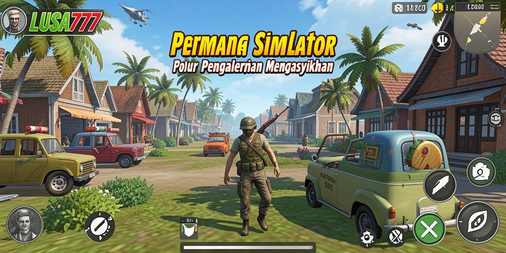 Tampilan gameplay menarik dalam LUSA777 dengan berbagai fitur simulasi.