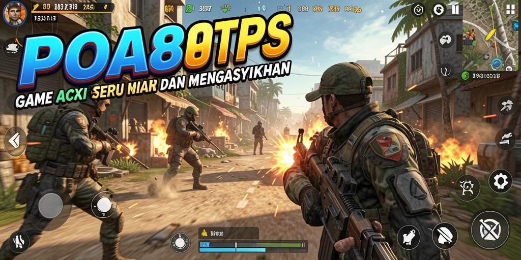 Tampilan gameplay seru dan mendebarkan di POA88.