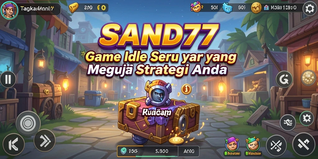 Tampilan gameplay SAND77 yang menawan dan menggiurkan.