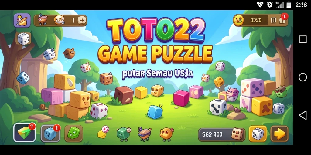 Tampilan gameplay puzzle TOTO22 yang mengasyikkan.